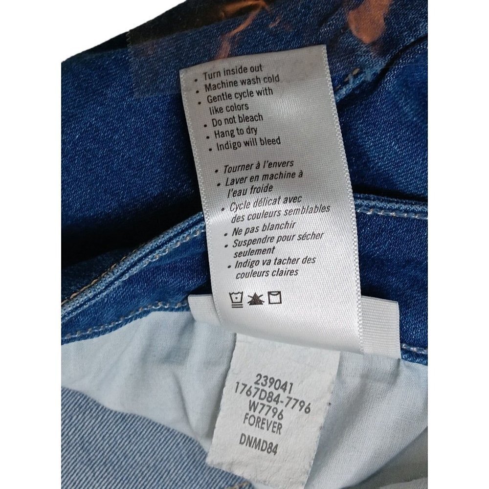 Paige Jeans Hoxton Ankle Size 32 Skinny Blue Denim - Picture 11 of 11